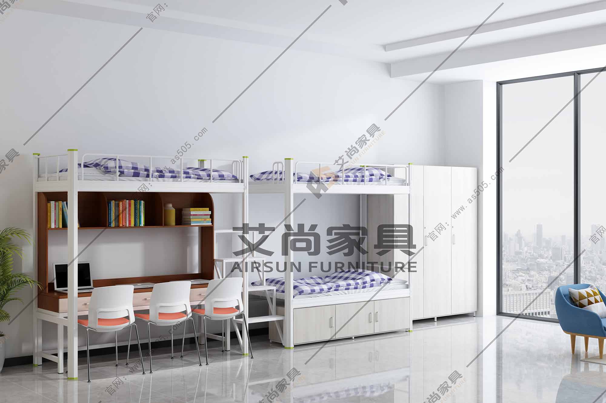 學(xué)生集體宿舍床