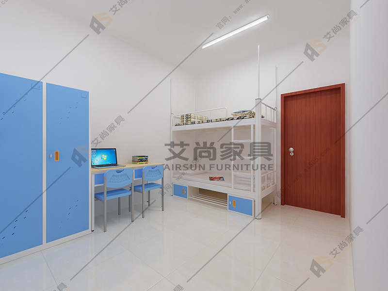 學生雙層鐵床